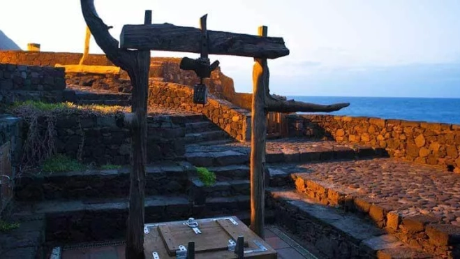 Estructura del pozo. / TURISMO DE CANARIAS