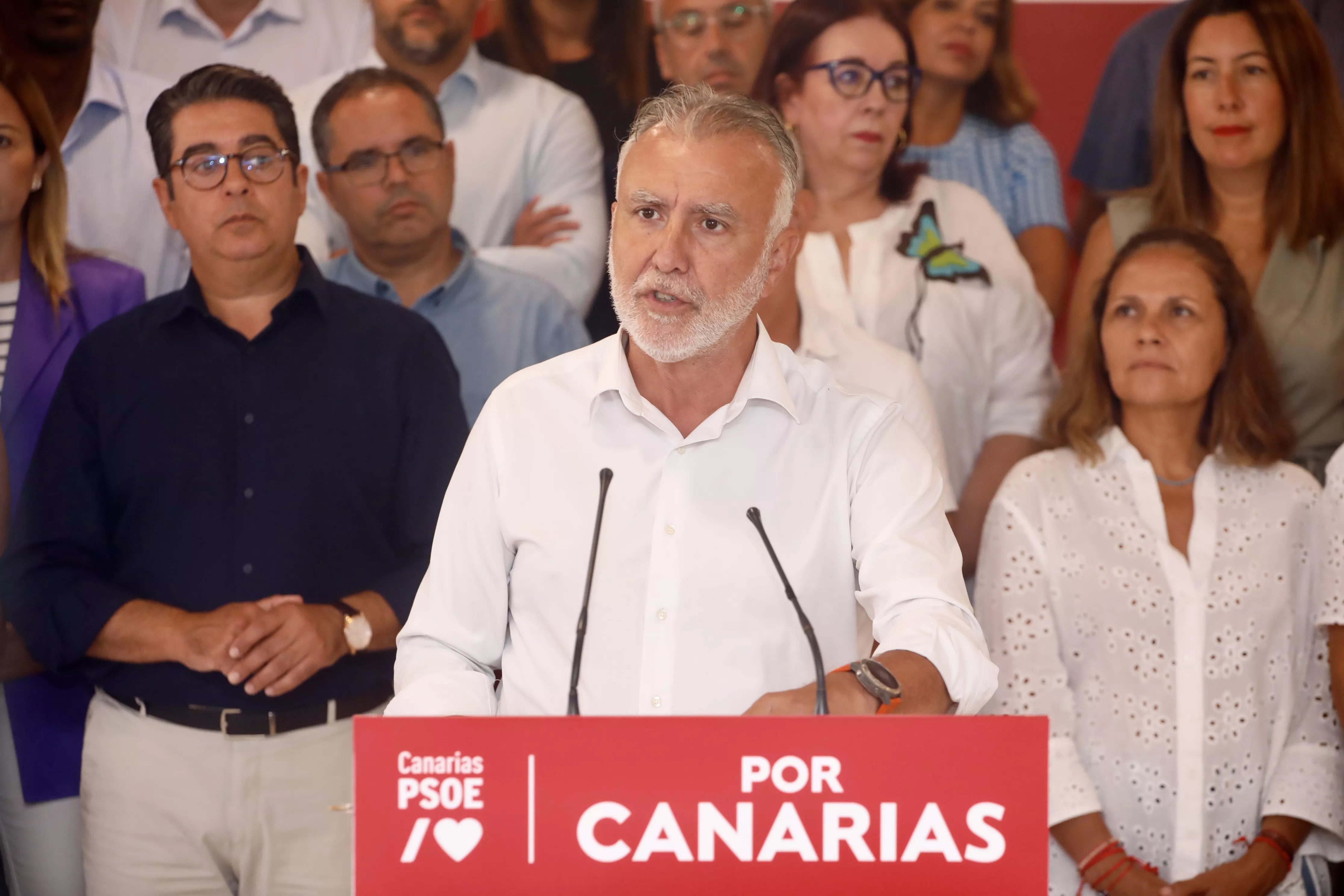 El líder del PSOE en Canarias, Ángel Víctor Torres. / PSOE