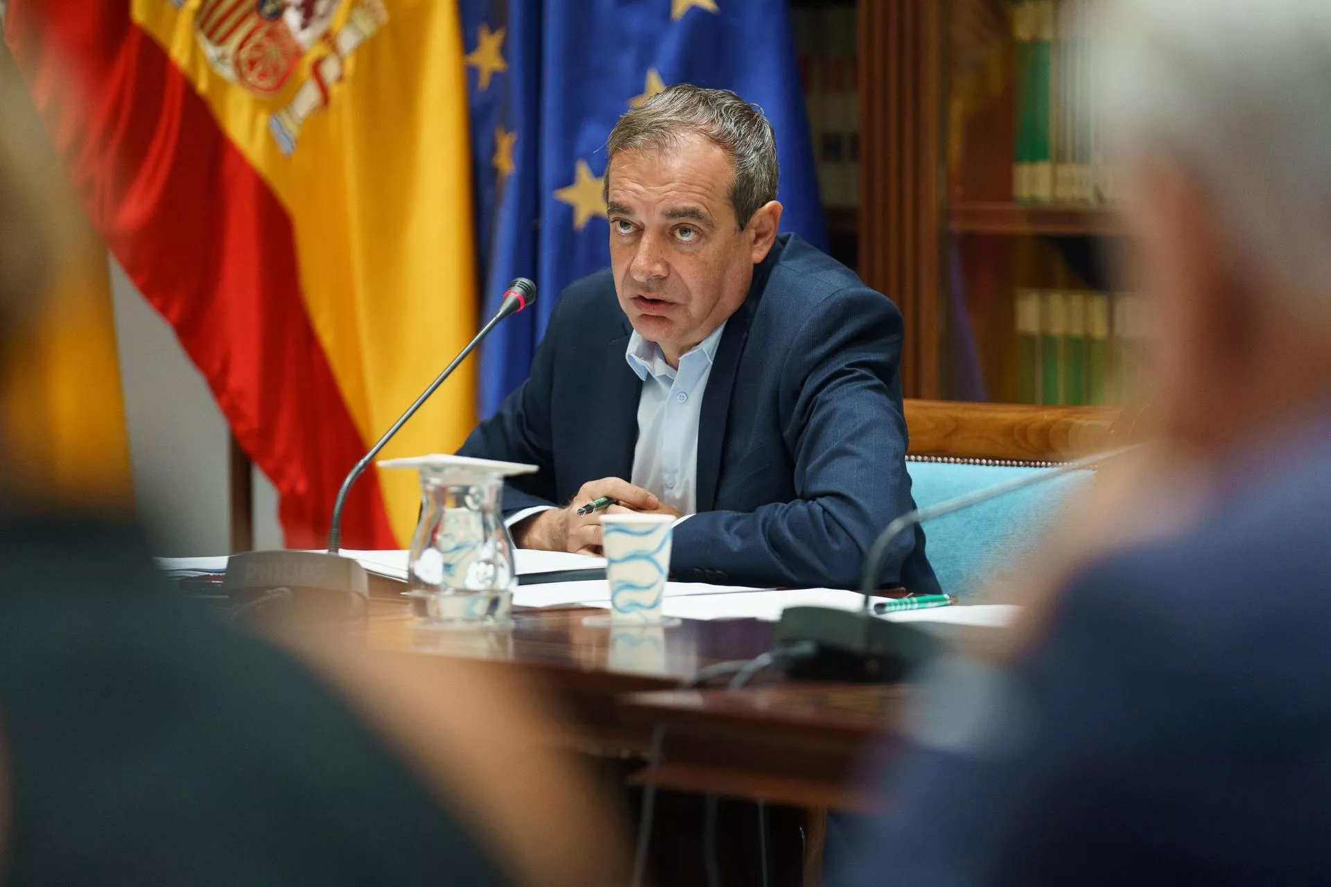 El administrador único de la RTVC, Francisco Moreno./ EFE - RAMÓN DE LA ROCHA