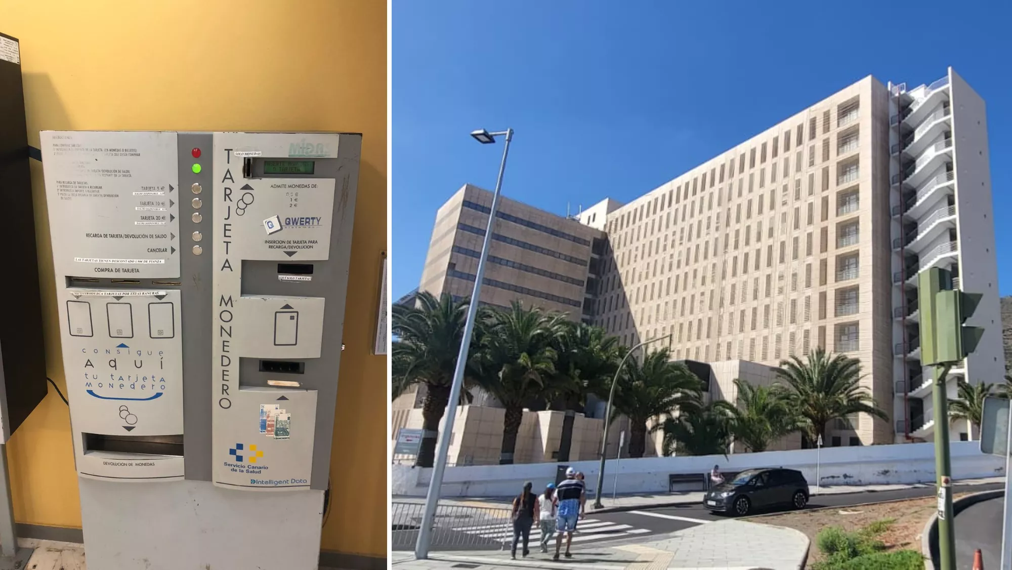 El contrato por el servicio de televisión de pago en el Hospital Insular acumula años caducado y sin prórroga. / AH