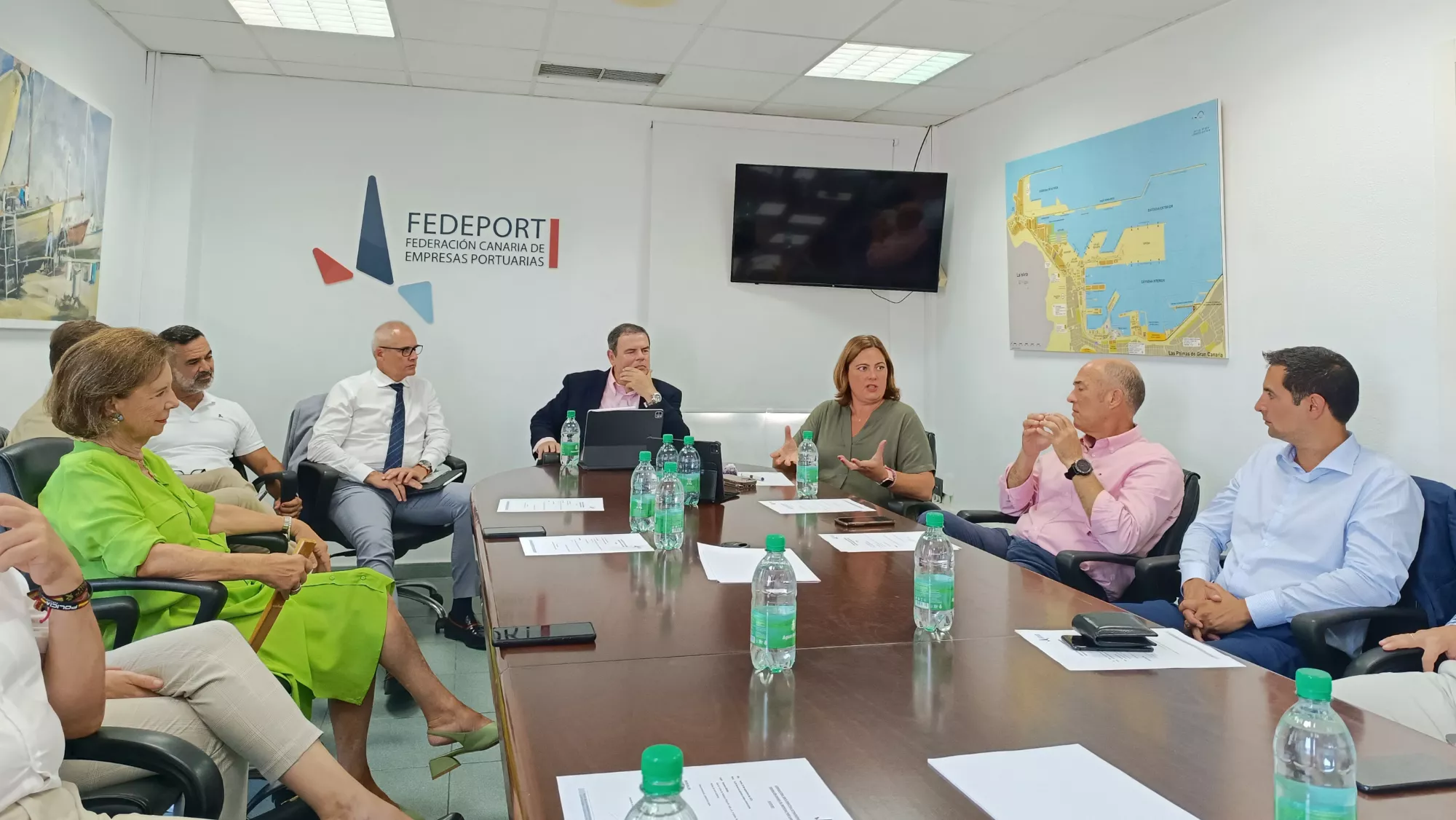 Reunión entre Fedeport y Beatriz Calzada / FEDEPORT