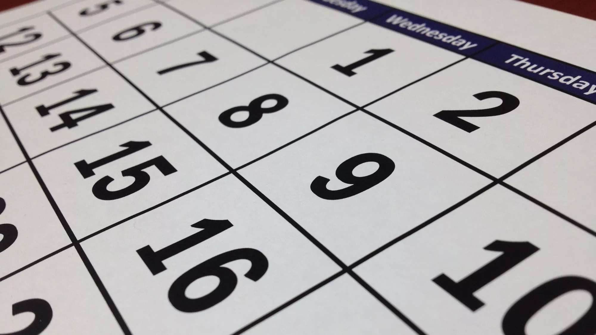 Un calendario / PIXABAY
