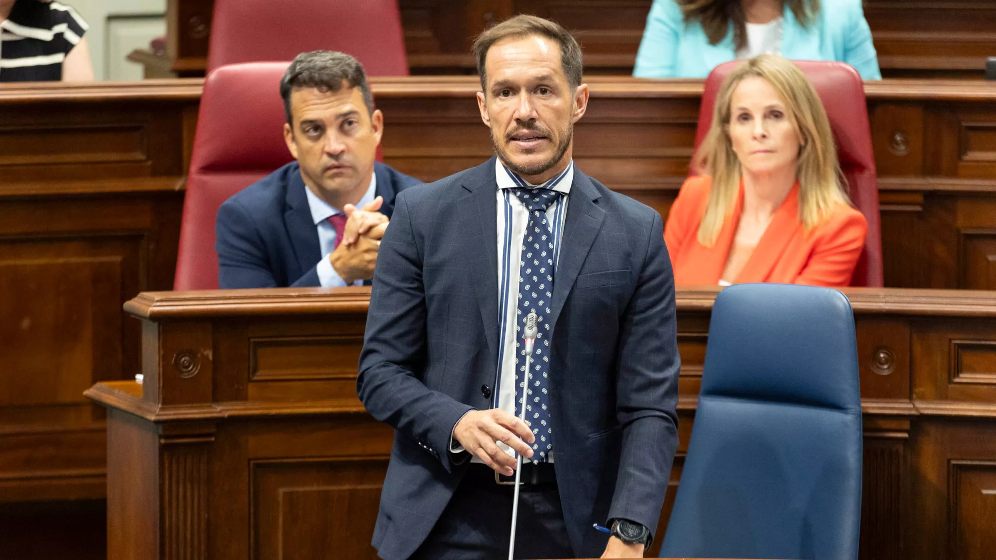 Mariano Hernández Zapata en el Parlamento / EFE - MIGUEL BARRETO