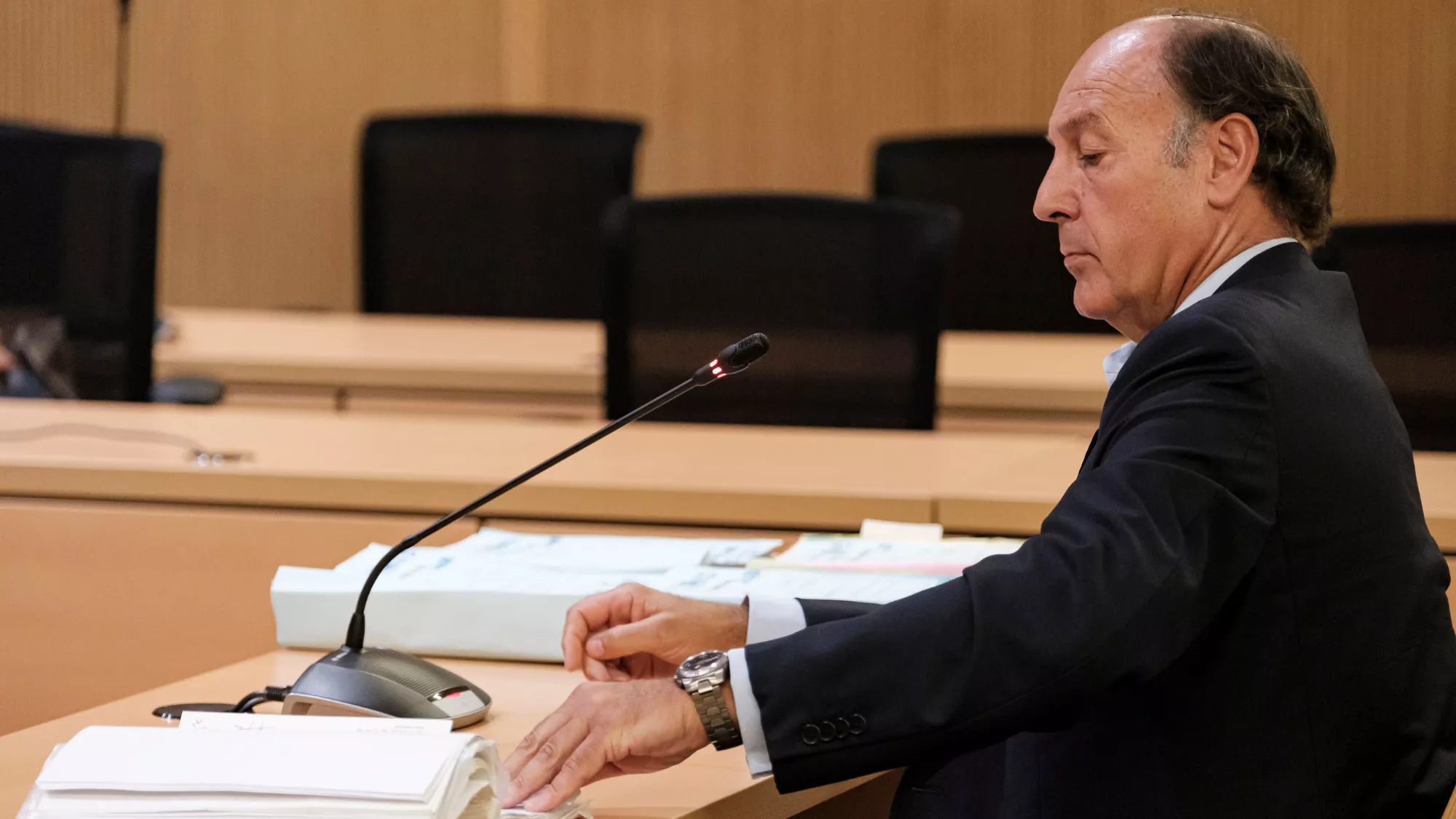 Manuel de Andrés Martínez, uno de los altos cargos de la prensa Urbaser / EFE - ÁNGEL MEDINA G. 