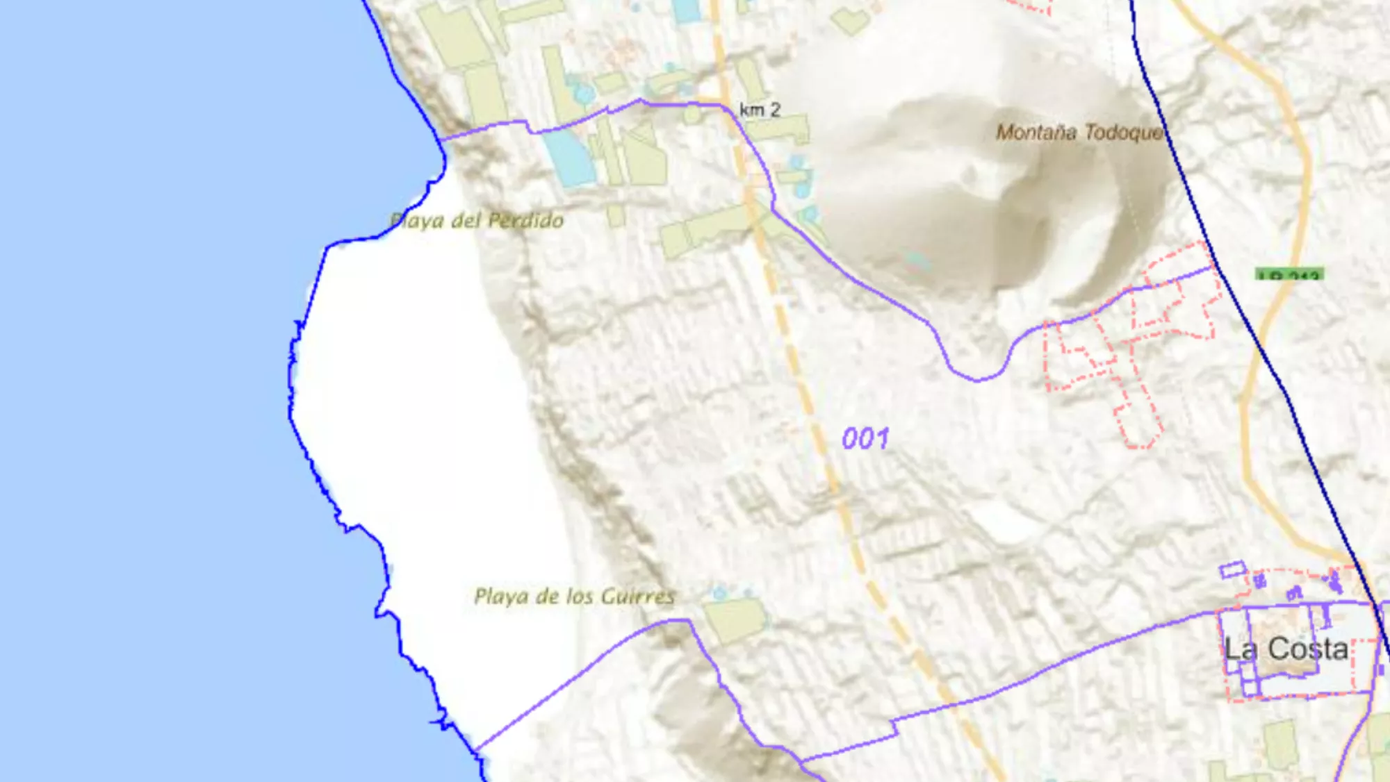 Delta creado por la erupción de La Palma y registrado en el catastro. / REGISTRO DEL CATASTRO