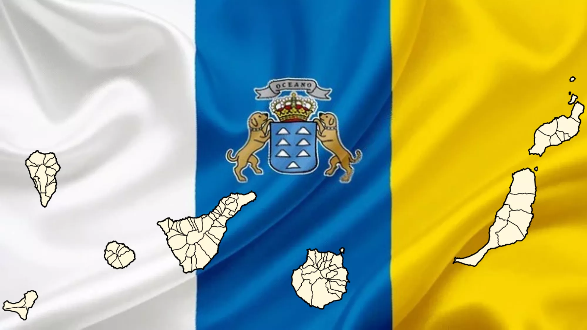 Todos los municipios de las Islas Canarias./ MONTAJE AH