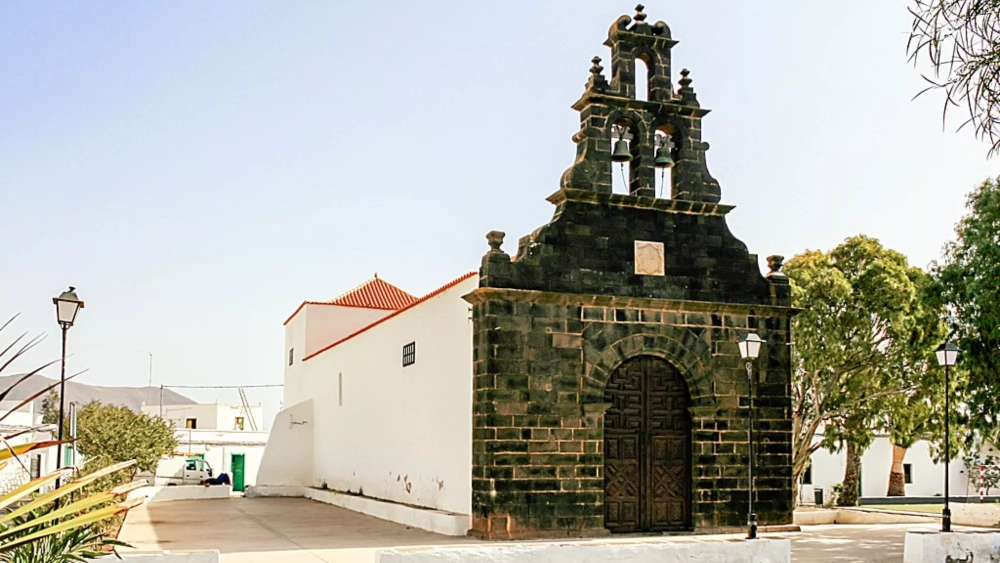 Iglesia de Casillas del Ángel, en Fuerteventura./ ARCHIVO