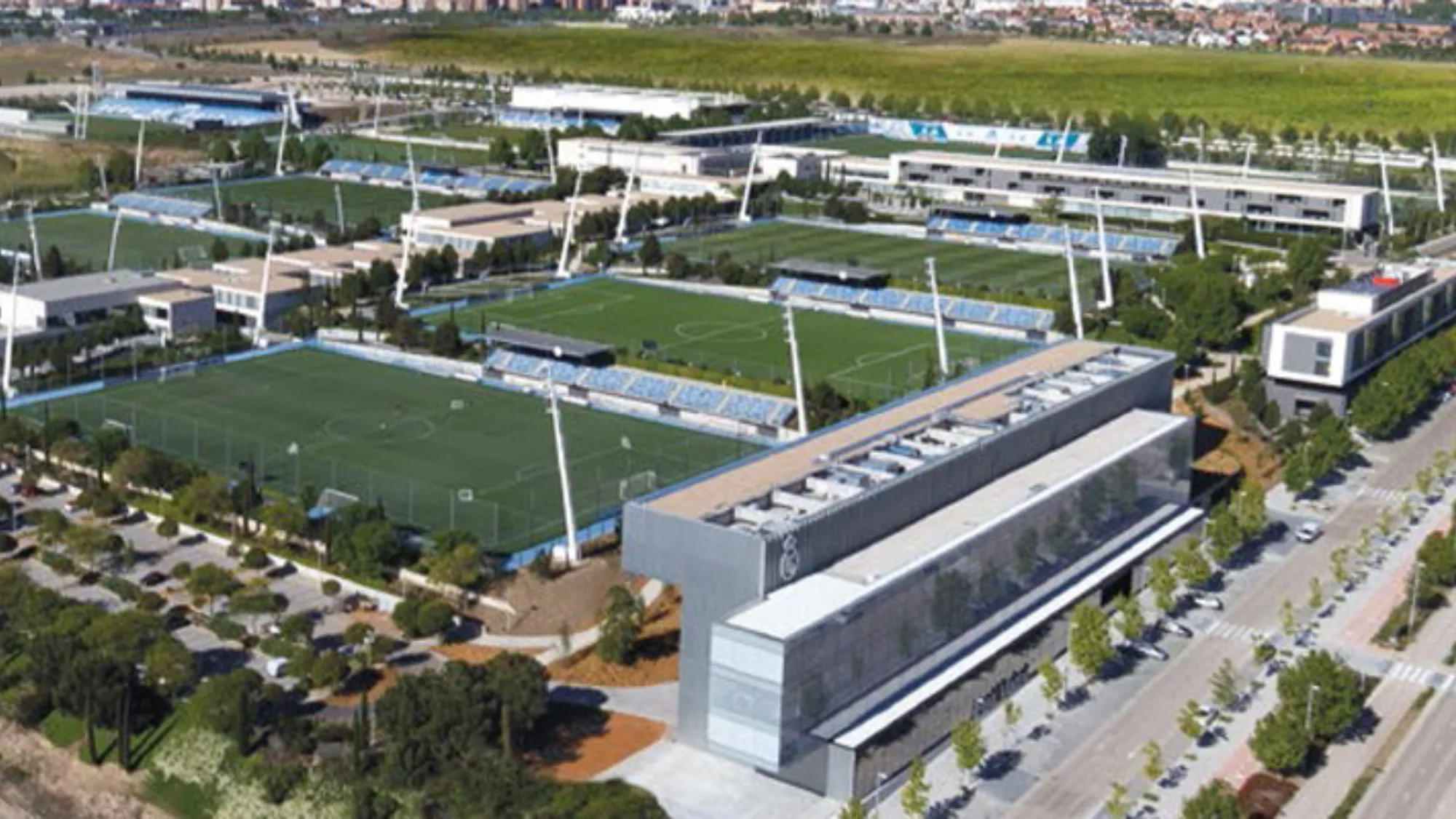 Imagen panorámica de la Ciudad Deportiva del Real Madrid en Valdebebas. / REAL MADRID