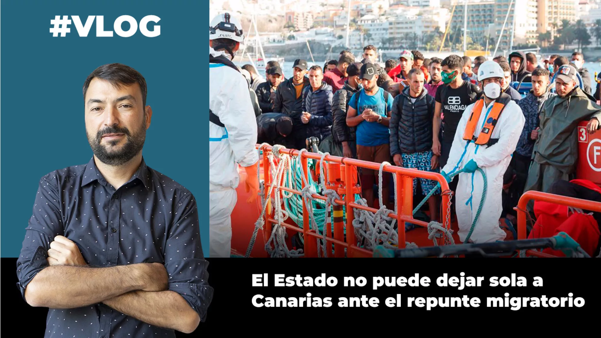 El Estado no puede dejar sola a Canarias ante el repunte migratorio. / AH
