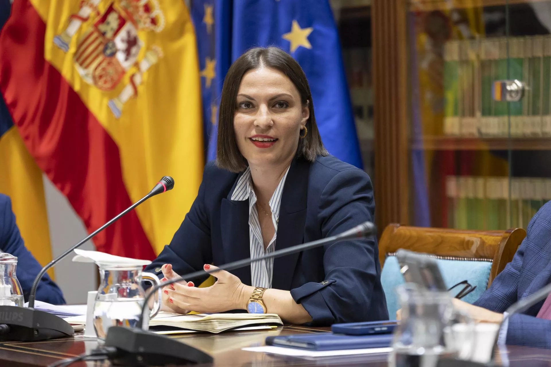 La consejera de Universidades, Ciencia e Innovación y Cultura, Migdalia Machín./ EFE/Miguel Barreto