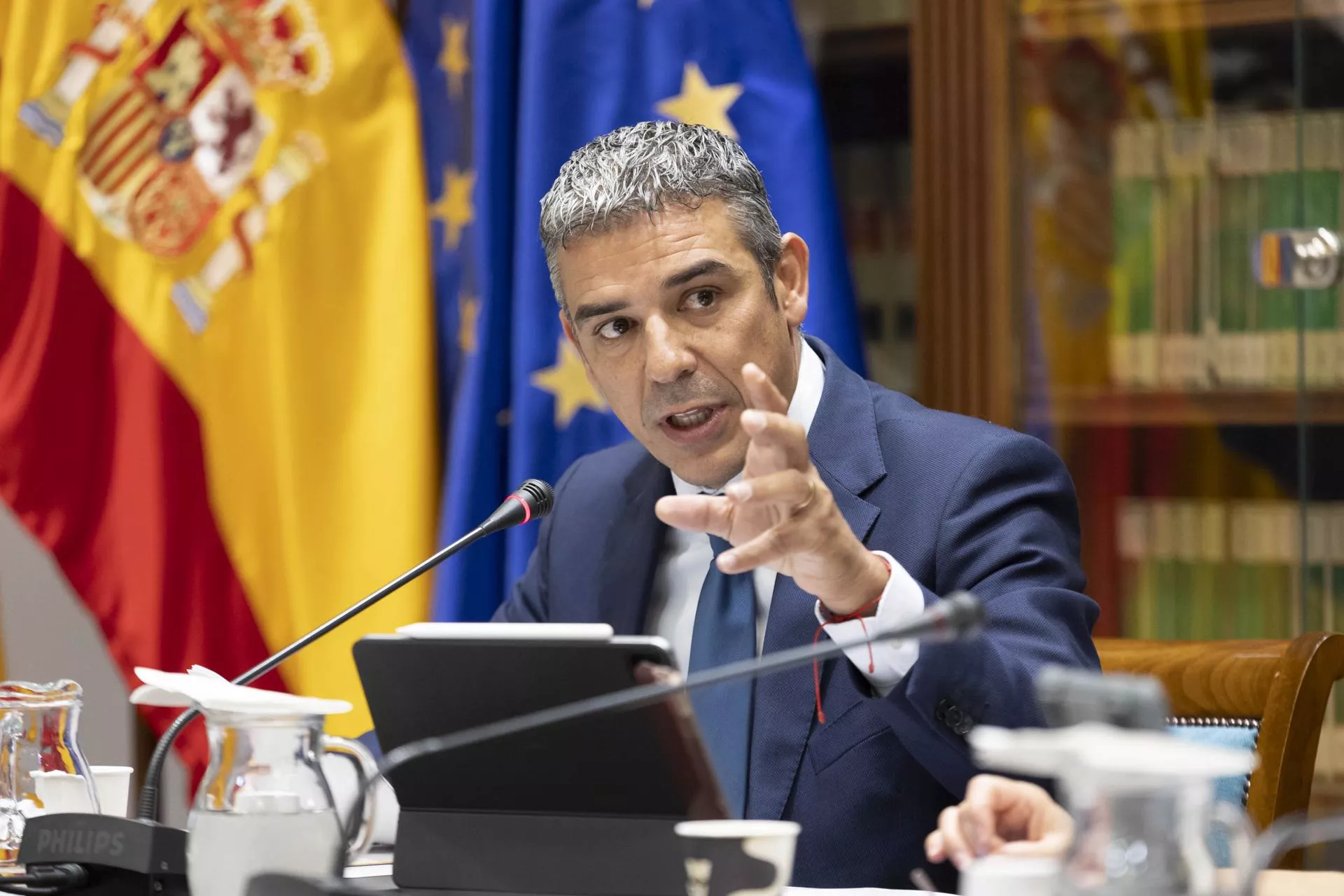 El consejero del Sector Primario, Narvay Quintero. / EFE - Miguel Barreto