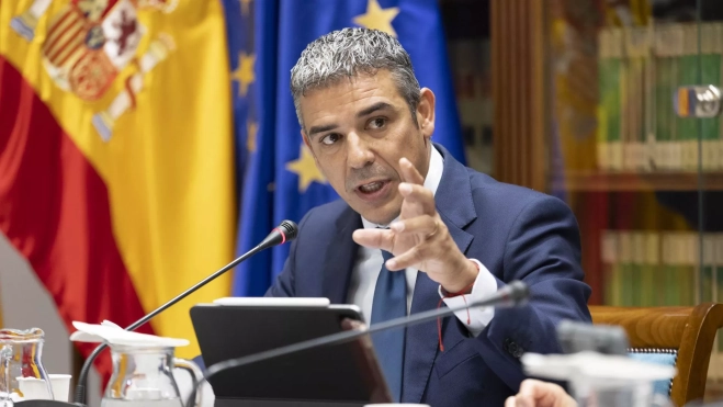 El consejero del Sector Primario, Narvay Quintero. / EFE - Miguel Barreto