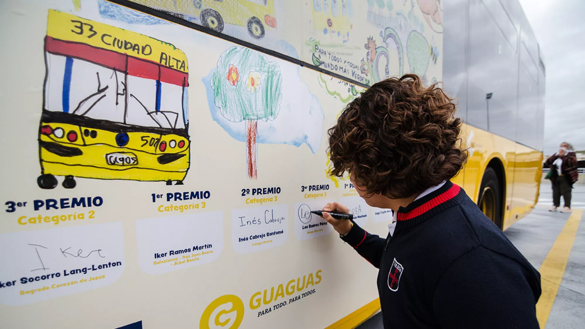 Concurso de dibujos / GUAGUAS MUNICIPALES