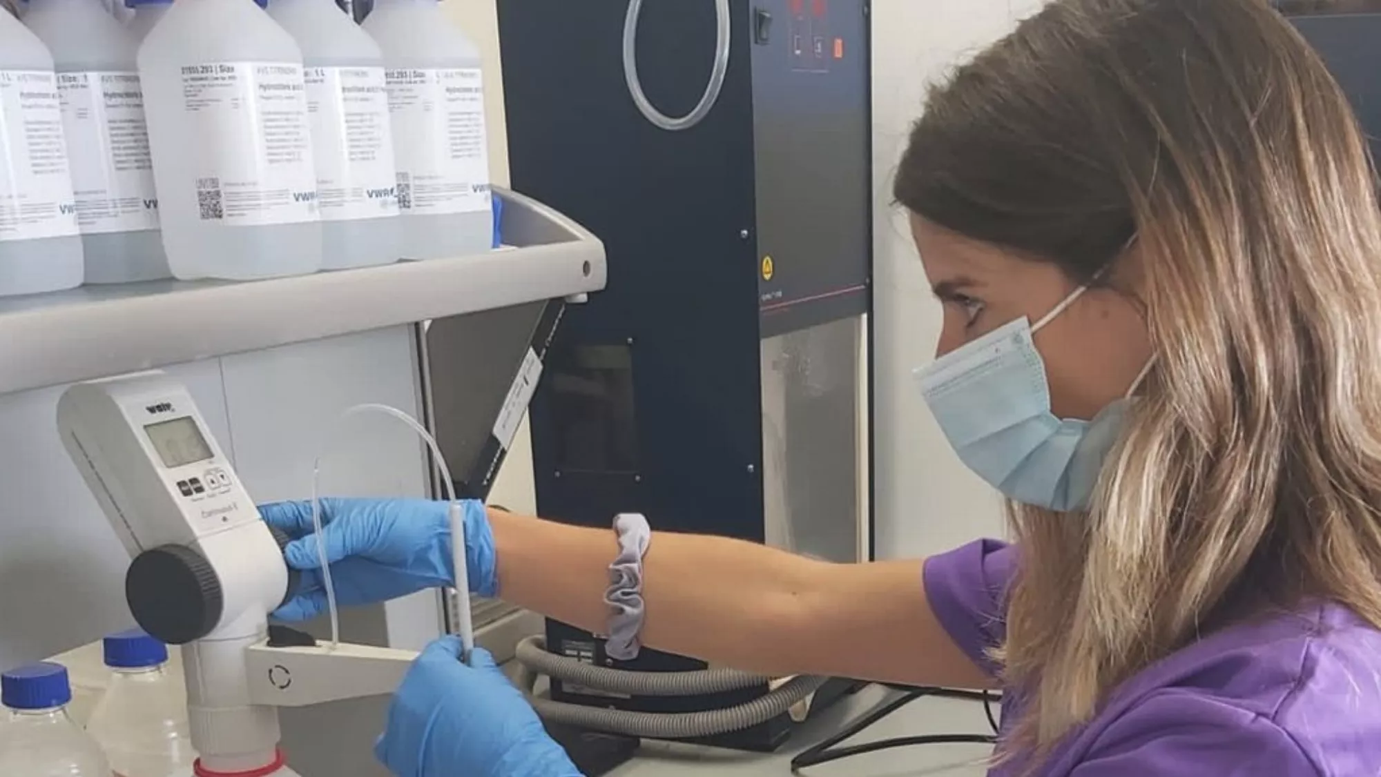 Marta Carvalho, investigadora que ha recibido el premio a la mejor investigación de 2023./ ULPGC