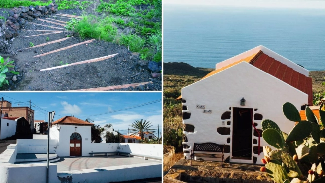 Imagen de Echedo, en el Hierro / MONTAJE AH