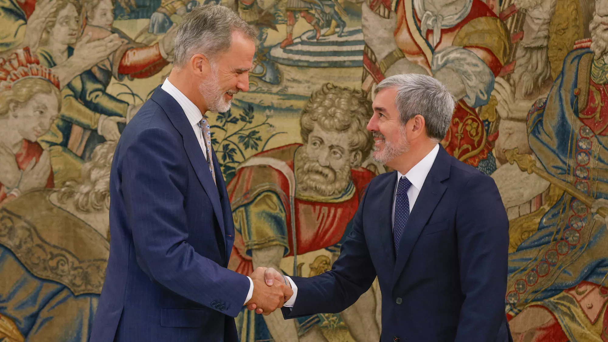 Reunión entre Fernando Clavijo y el rey Felipe VI / EFE Reunión entre Fernando Clavijo y el rey Felipe VI / EFE