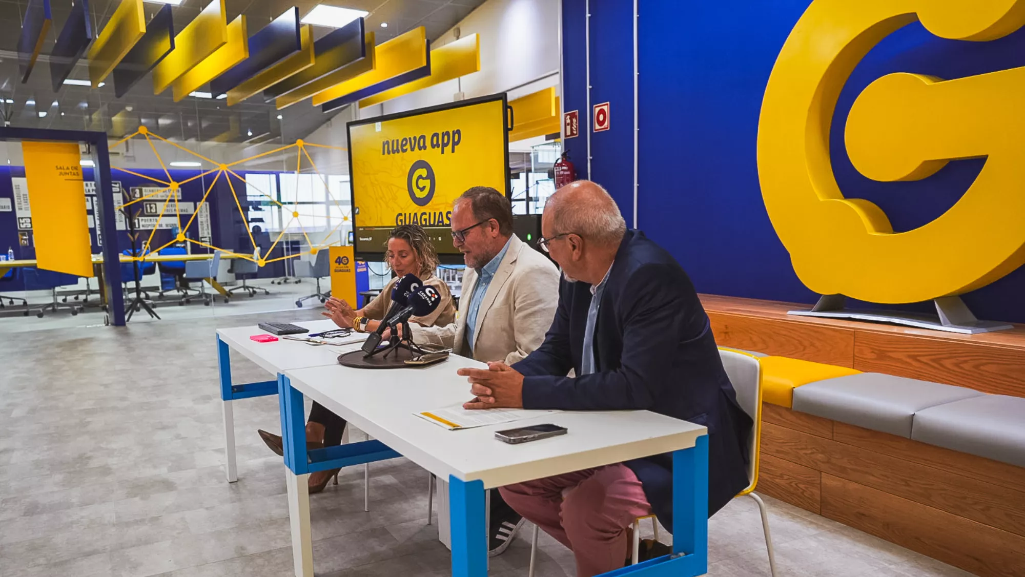 Presentación de la nueva aplicación / GUAGUAS MUNICIPALES