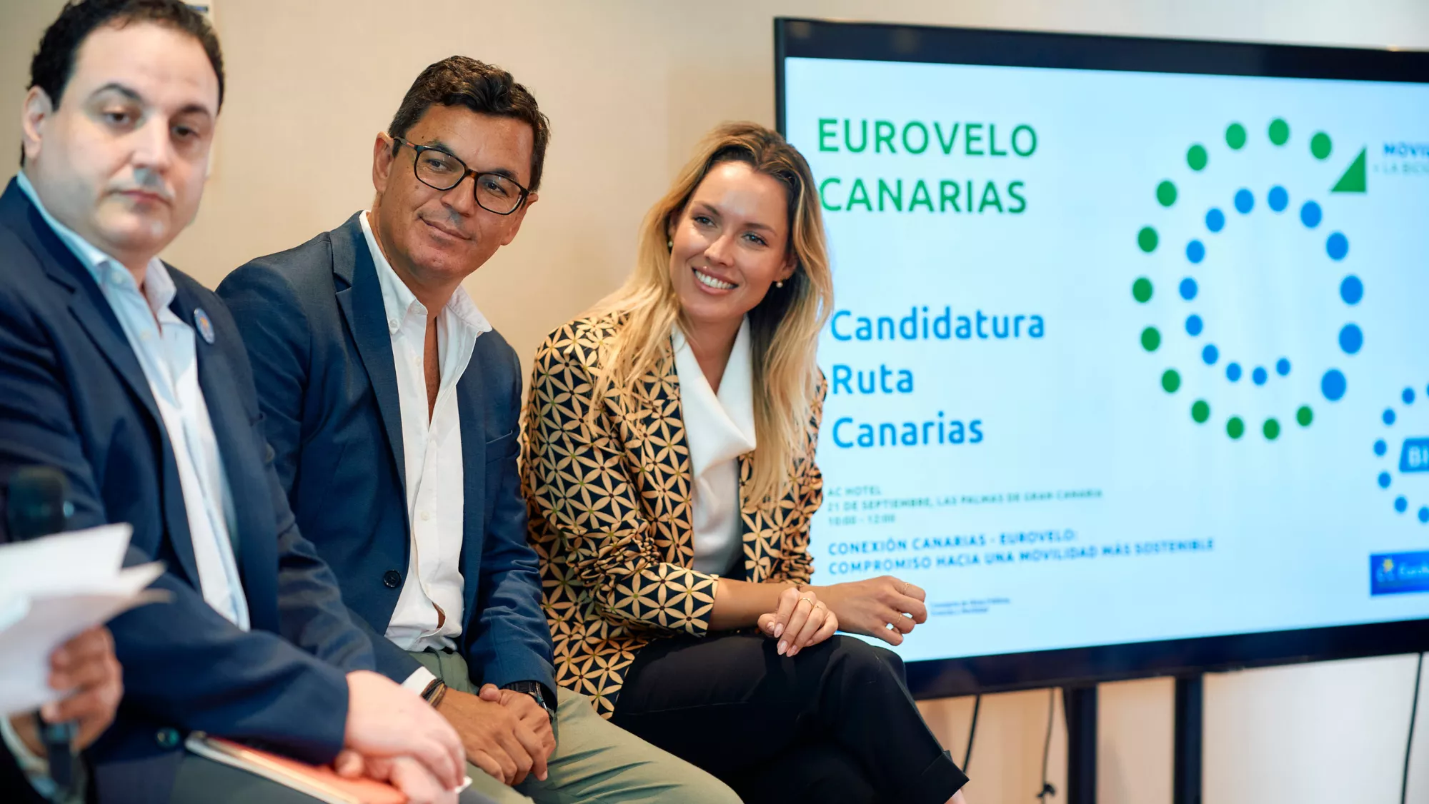 Canarias presenta su candidatura para formar parte de la red europea de rutas ciclistas EuroVelo / CONSEJERÍA DE MOVILIDAD