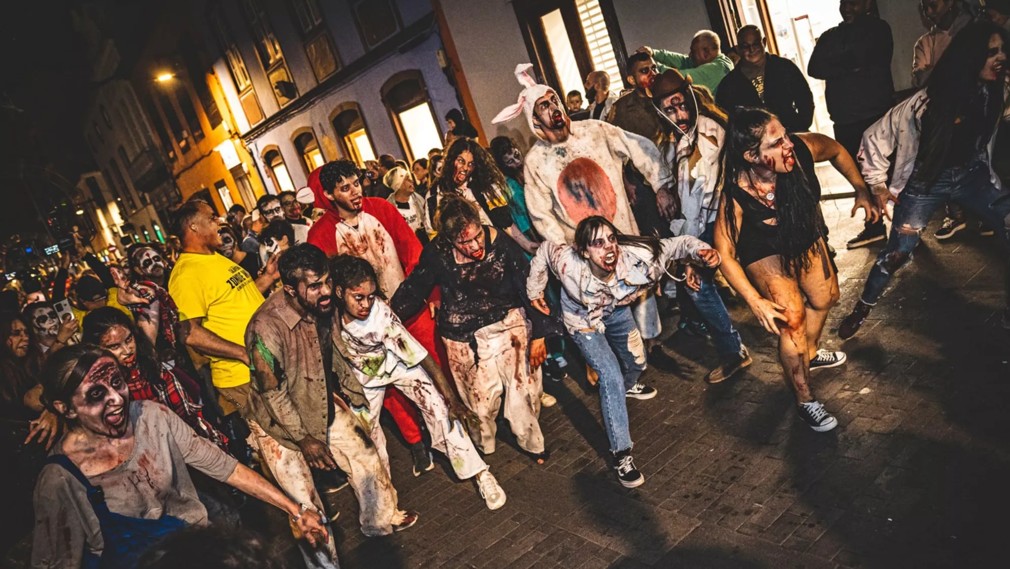 'Zombie walk' en La Laguna./ CEDIDA