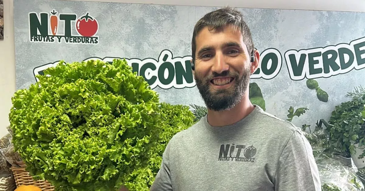 Sergio Rodríguez, agricultor y fenómeno en las redes sociales / FRUTAS Y VERDURAS NITO
