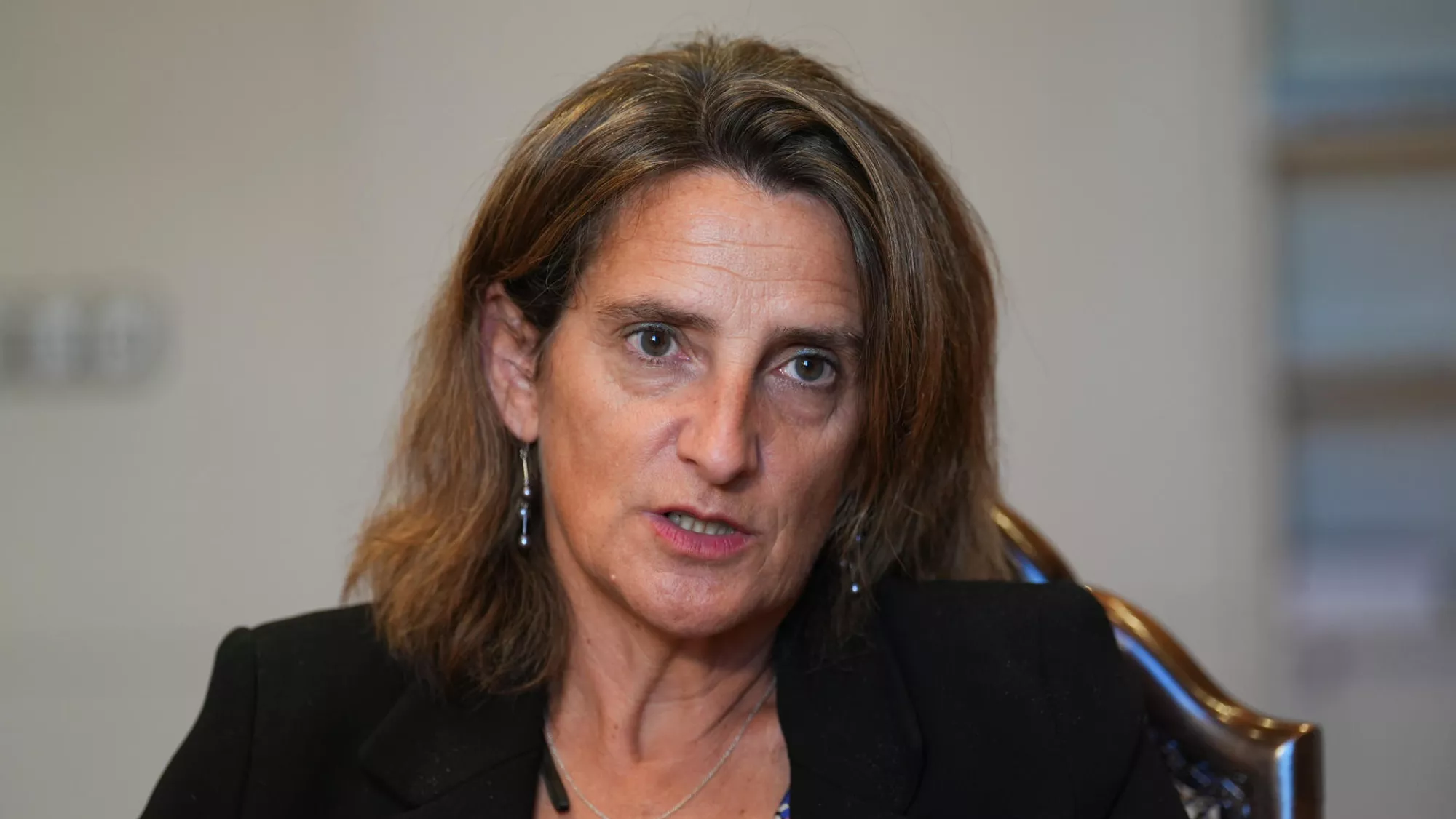 La ministra de Transición Ecológica y Reto Demográfico, quien dirige la cartera que ha hablado sobre el problema de los apagones / EFE - BORJA SÁNCHEZ TRILLO La ministra de Transición Ecológica y Reto Demográfico, quien dirige la cartera que ha hablado sobre el problema de los apagones / EFE - BORJA SÁNCHEZ TRILLO