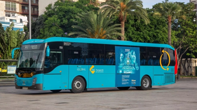 Una guagua de GlobalGUAGUAS GLOBAL