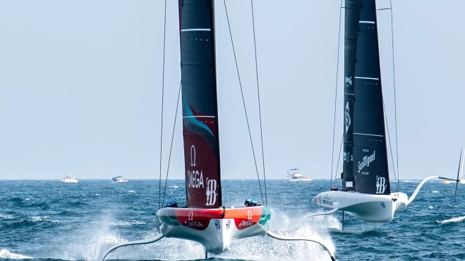 Barco del American Magic / RICARDO PINTO - AMERICA'S CUP Barco del American Magic / RICARDO PINTO - AMERICA'S CUP