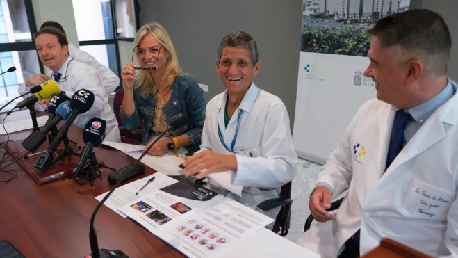 Presentación del programa de trasplante de pulmón / EFE