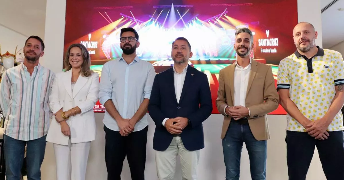 Presentación del escenario del Carnaval de Santa Cruz de Tenerife 2024 / CEDIDA