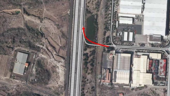 Una de las nuevas obras que el Cabildo de Tenerife ha aprobado en el polígono de Güímar.PROYECTO