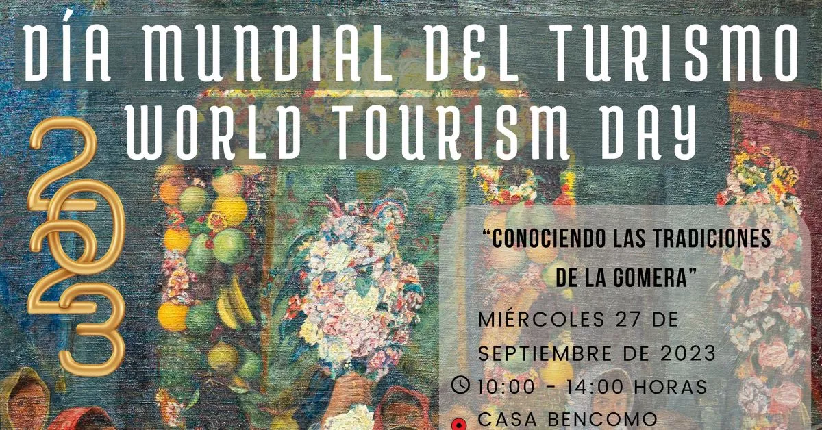 Cartel promocional de la jornada 'Conociendo las tradiciones de La Gomera' / CEDIDA