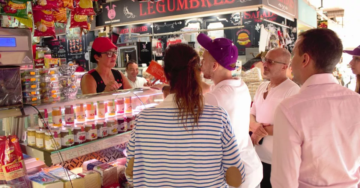 Visita al Mercado de La Laguna de Ángel Chinea e Iván Pérez / CEDIDA