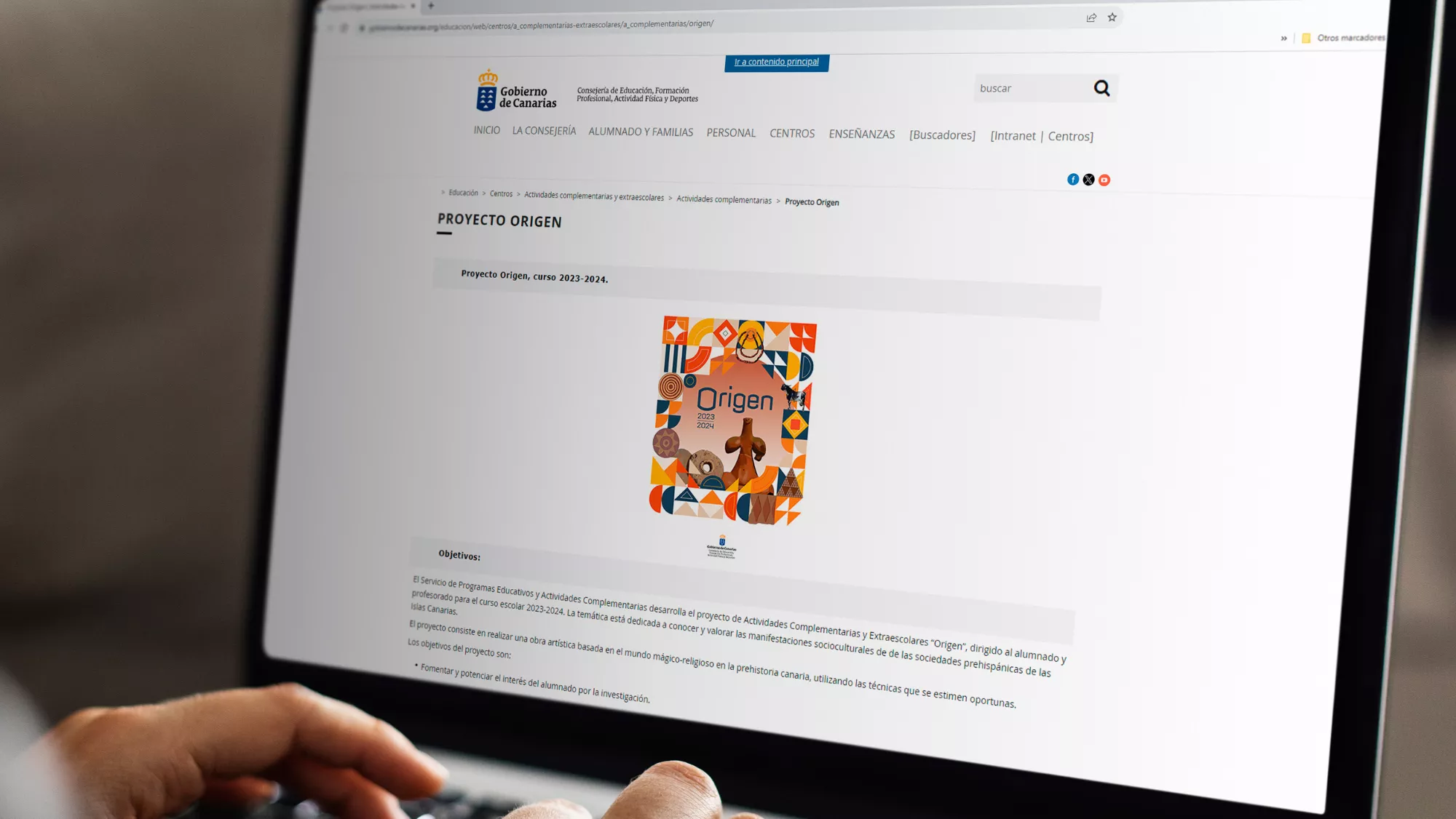 Imagen del Proyecto Origen de actividades extraescolares / GOBIERNO DE CANARIAS 