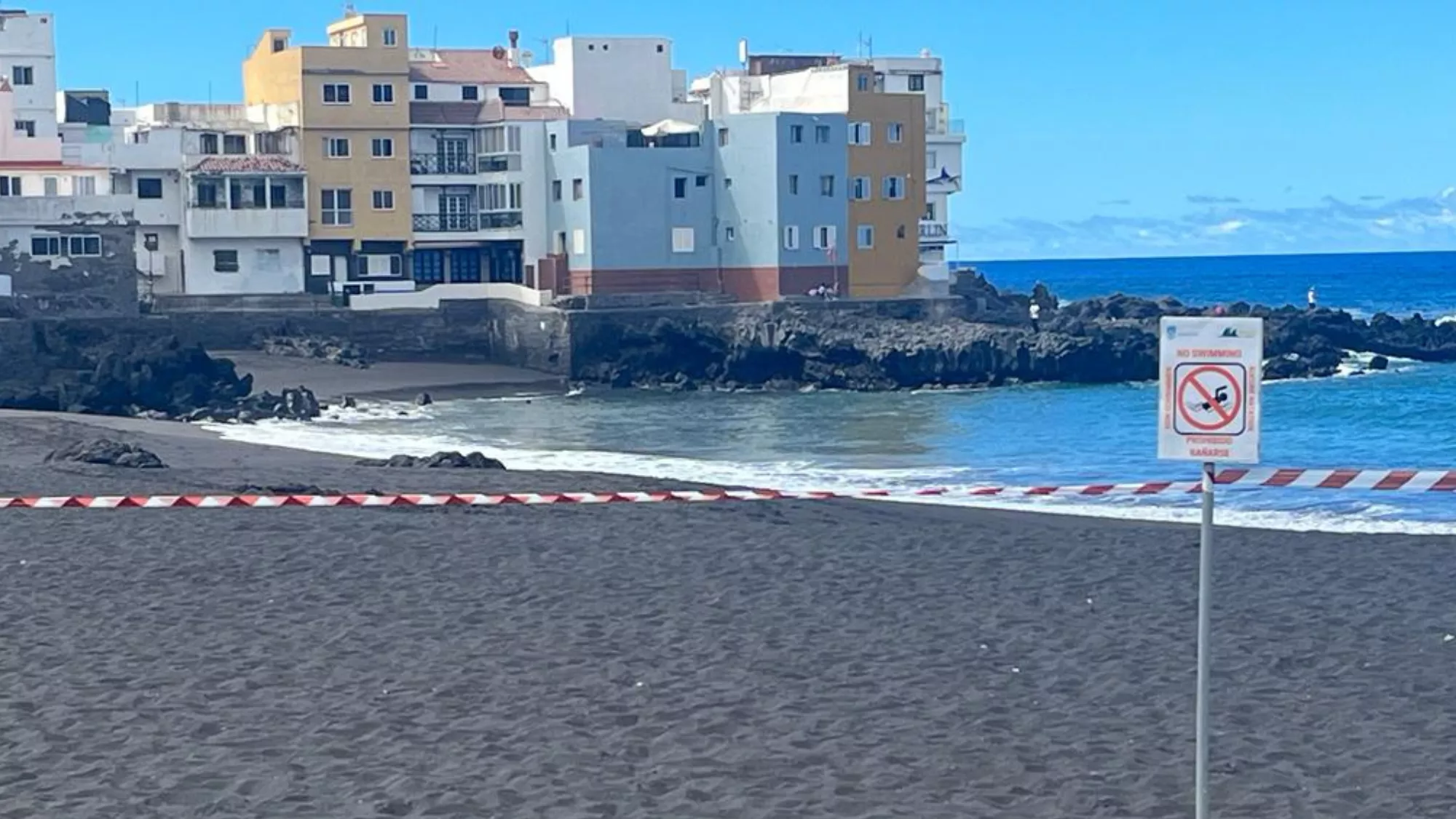 Cierre de Playa Jardín / AYUNTAMIENTO DE PUERTO DE LA CRUZ - ARCHIVO