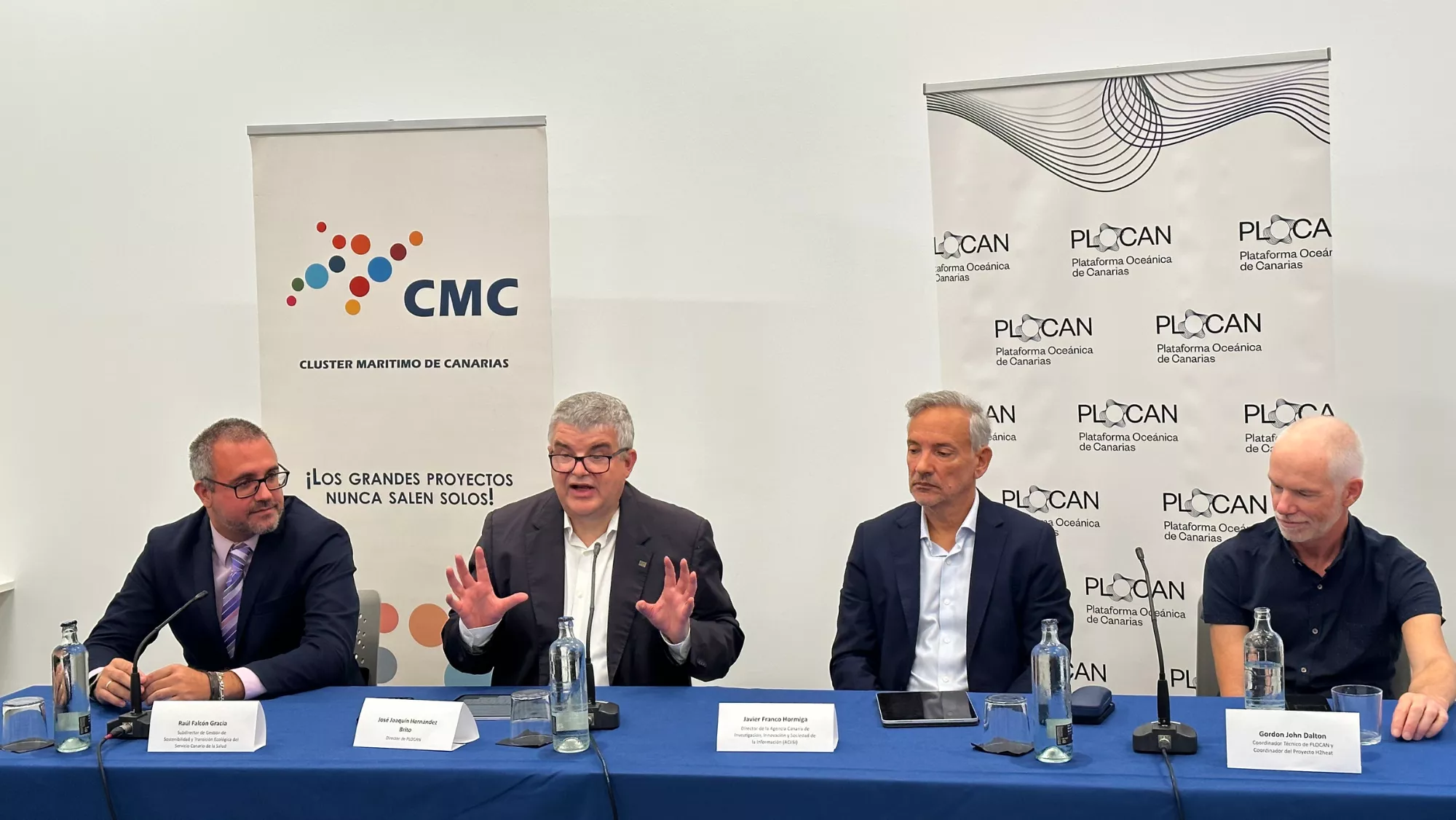 Rueda de prensa de PLOCAN / ATLÁNTICO HOY - MARCOS MORENO