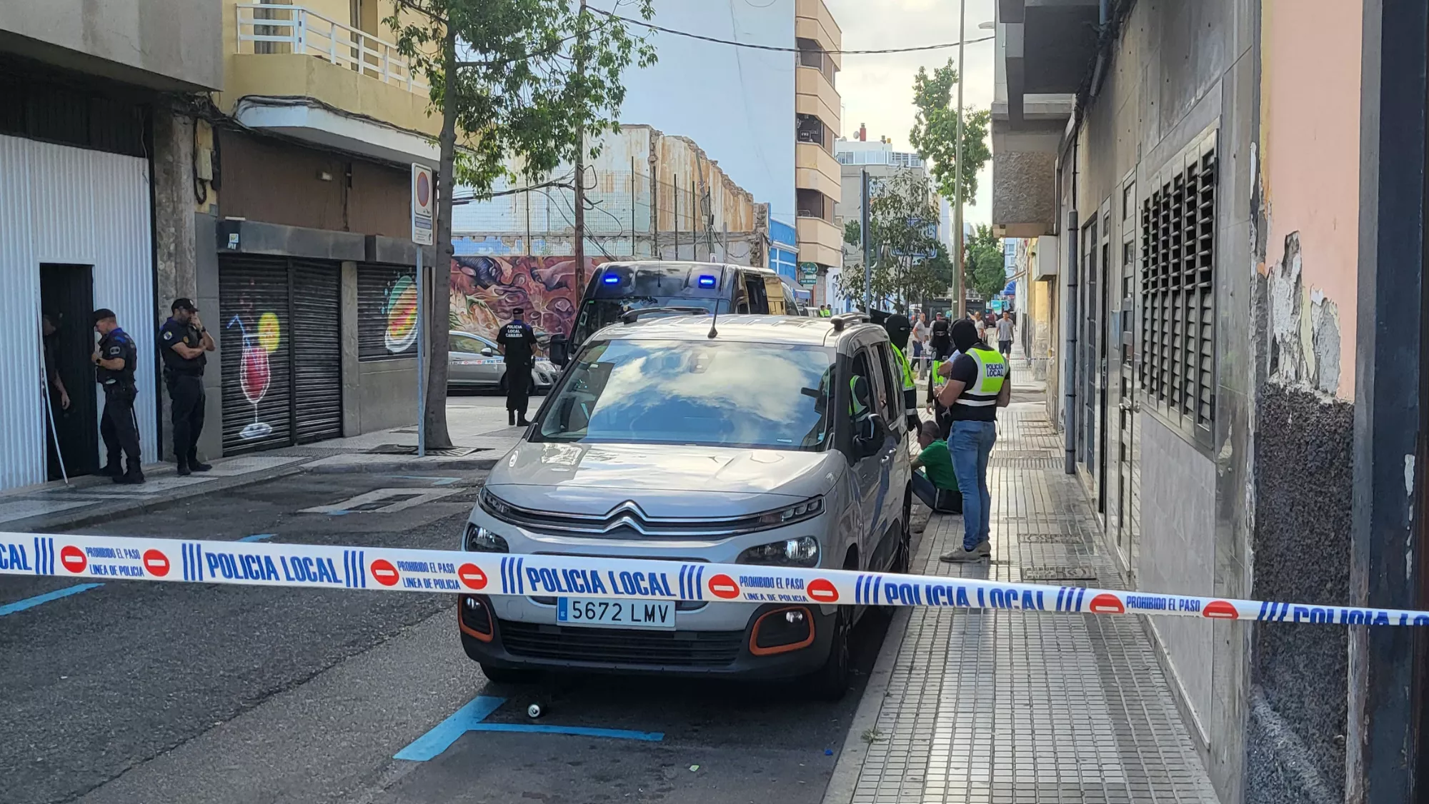 Un momento de la operación Quijote.  / ATLÁNTICO HOY
