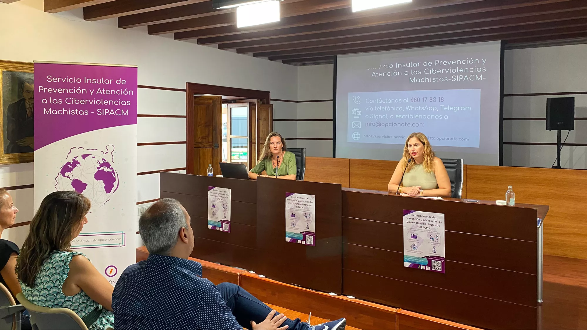 Presentación del Servicio Insular de Prevención y Atención a las Ciberviolencias Machistas del Cabildo de Gran Canaria / ATLÁNTICO HOY