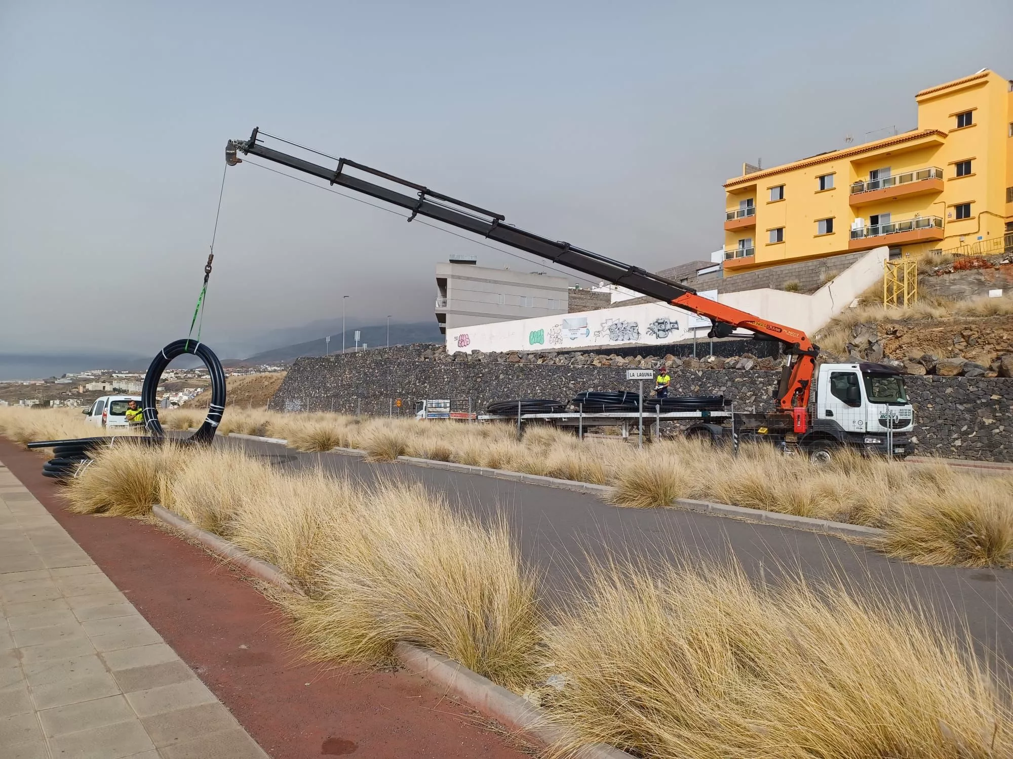 Obras para mejora en el servicio de agua en el distrito Suroeste de Santa Cruz de Tenerife / CEDIDA