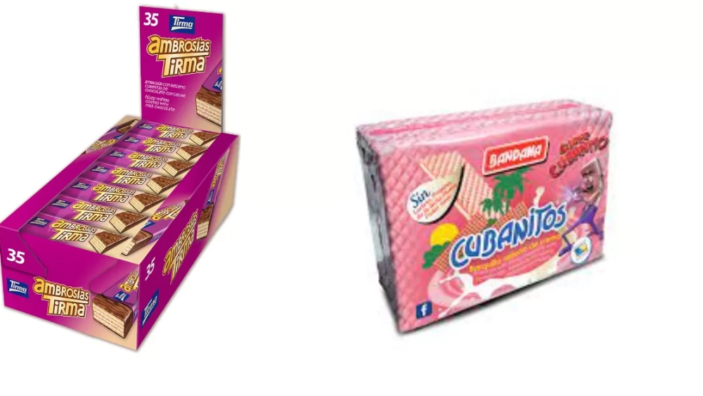 Ambrosías Tirma y Cubanitos./ MONTAJE AH