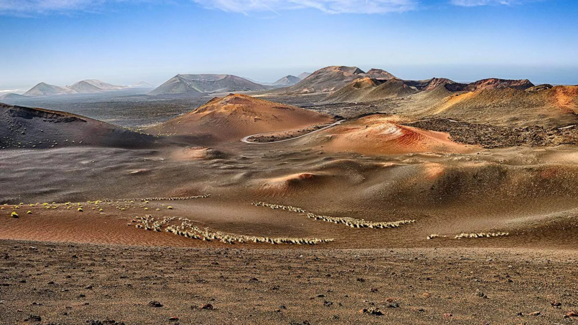 Imagen de la isla de Lanzarote, muy parecida a Marte / TURISMO ISLAS CANARIAS