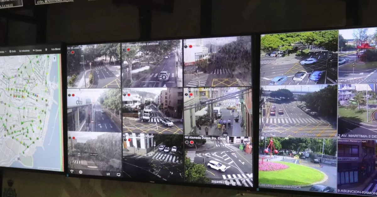 Sala de control de tráfico de Santa Cruz de Tenerife / CEDIDA