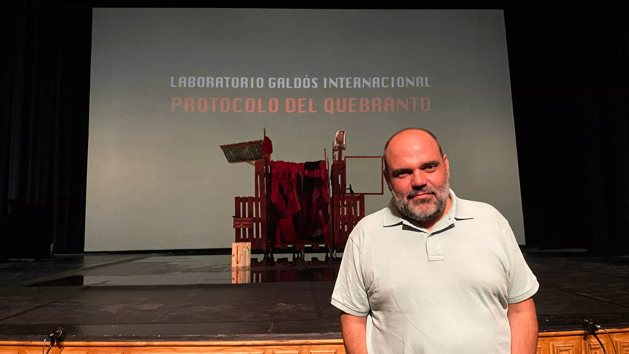 Mario Vega dirige 'Protocolo del quebranto', que se estrenará los días 5, 6 y 7 de octubre en el Teatro Pérez Galdós / ATLÁNTICO HOY Mario Vega dirige 'Protocolo del quebranto', que se estrenará los días 5, 6 y 7 de octubre en el Teatro Pérez Galdós / ATLÁNTICO HOY