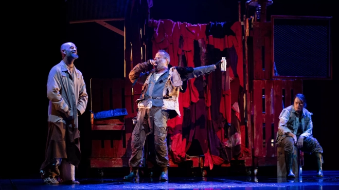 La obra está protagonizada por Marta Viera, Mingo Ruano y Luifer Rodríguez / FUNDACIÓN AUDITORIO Y TEATRO La obra está protagonizada por Marta Viera, Mingo Ruano y Luifer Rodríguez / FUNDACIÓN AUDITORIO Y TEATRO