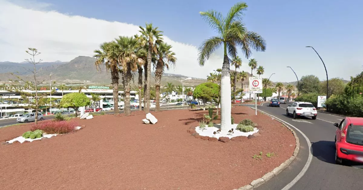 Avenida de Chayofita, en Los Cristianos / CEDIDA