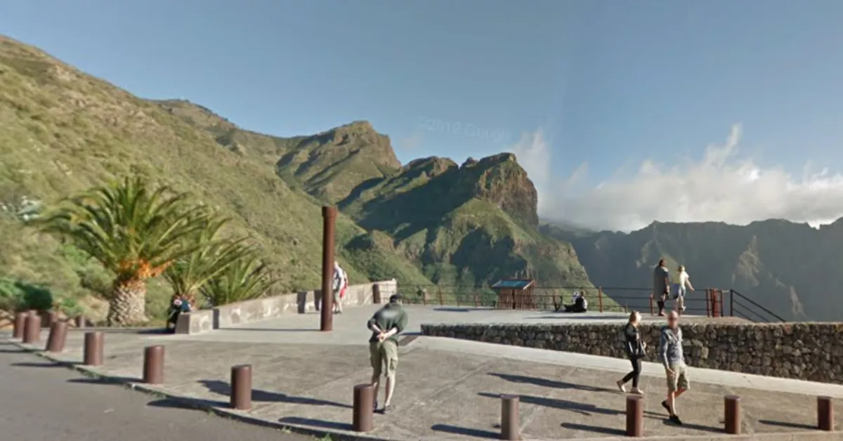 Mirador Cruz de Hilda en Teno. / GOOGLE