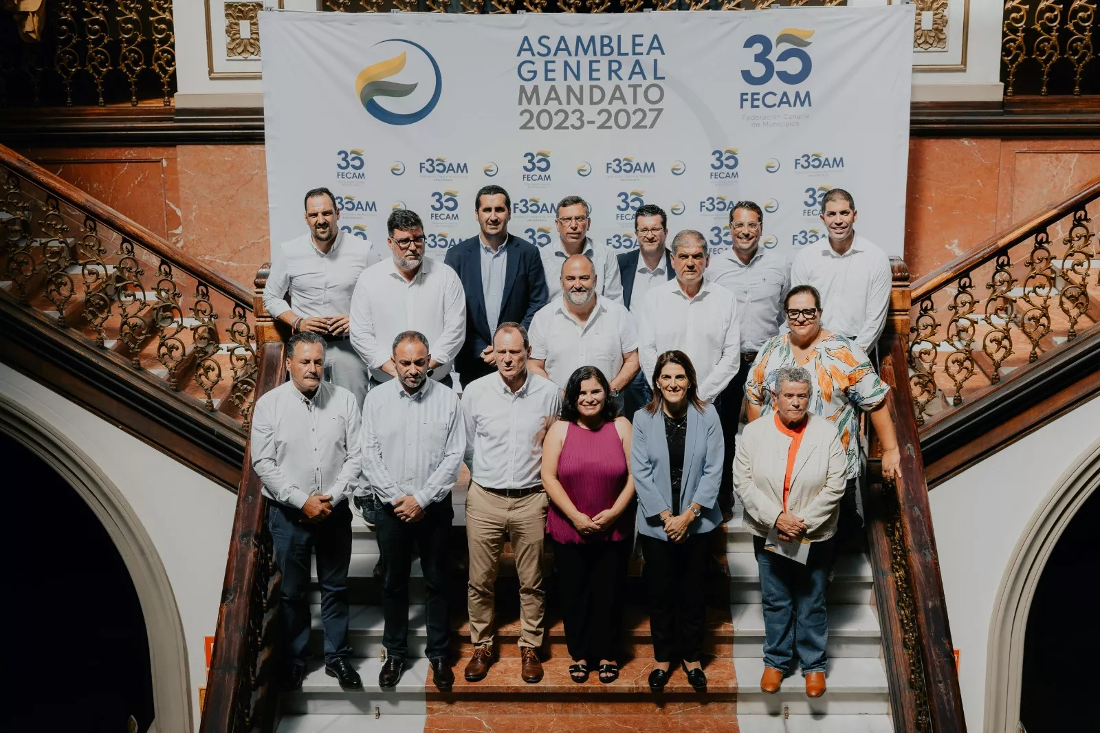Comité Ejecutivo 2023-2027 de la FECAM. / FEDERACIÓN CANARIA DE MUNICIPIOS 