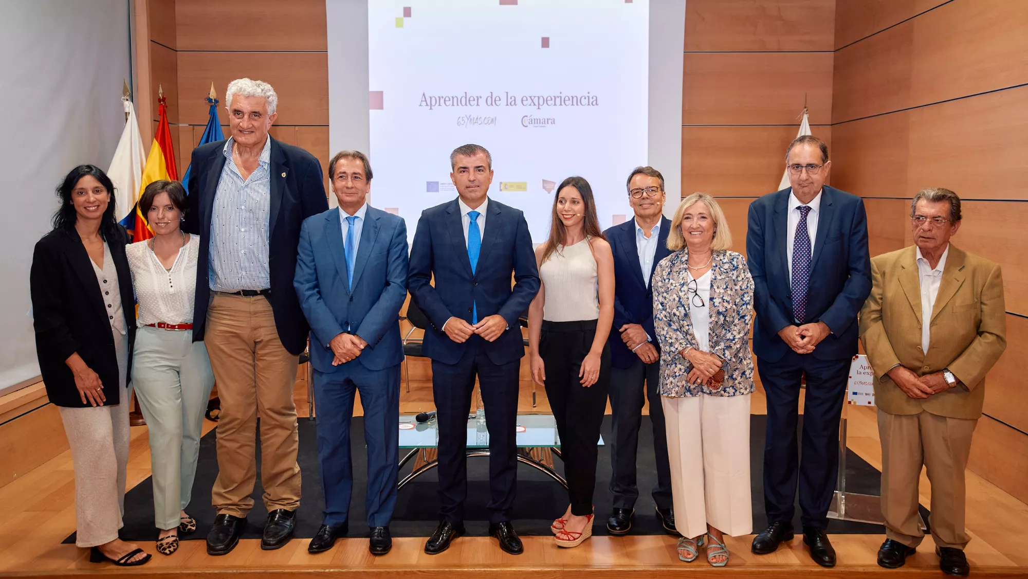 Foto de familia 'Aprender de la Experiencia' / CÁMARA DE COMERCIO DE GRAN CANARIA