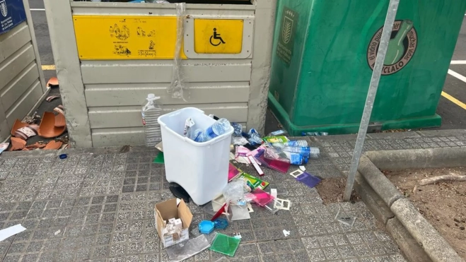 Basura en Siete Palmas / CEDIDA