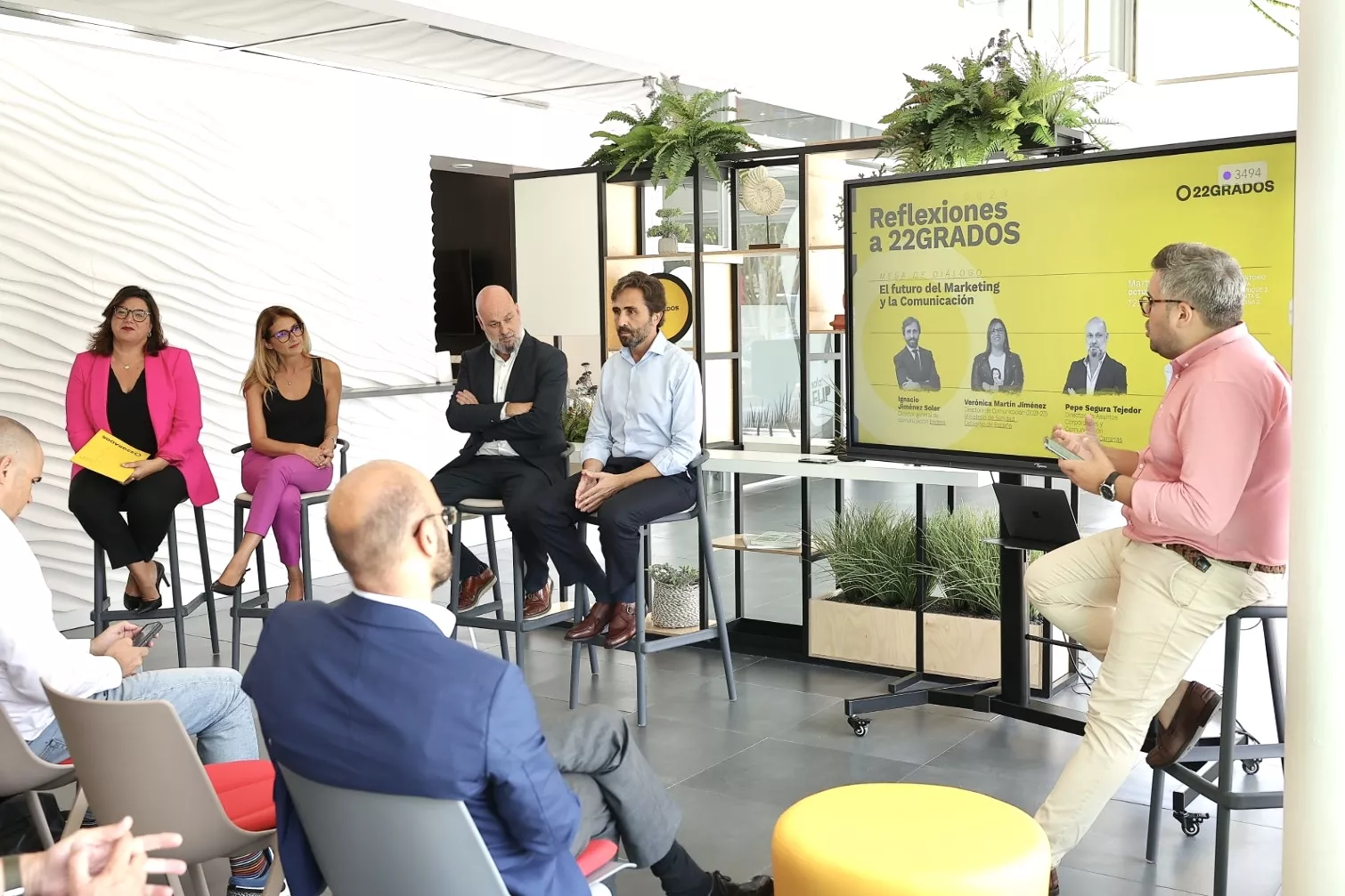 Reflexiones 22 Grados donde trataron la desinformación, la inteligencia artificial y la digitalización. / CEDIDA 