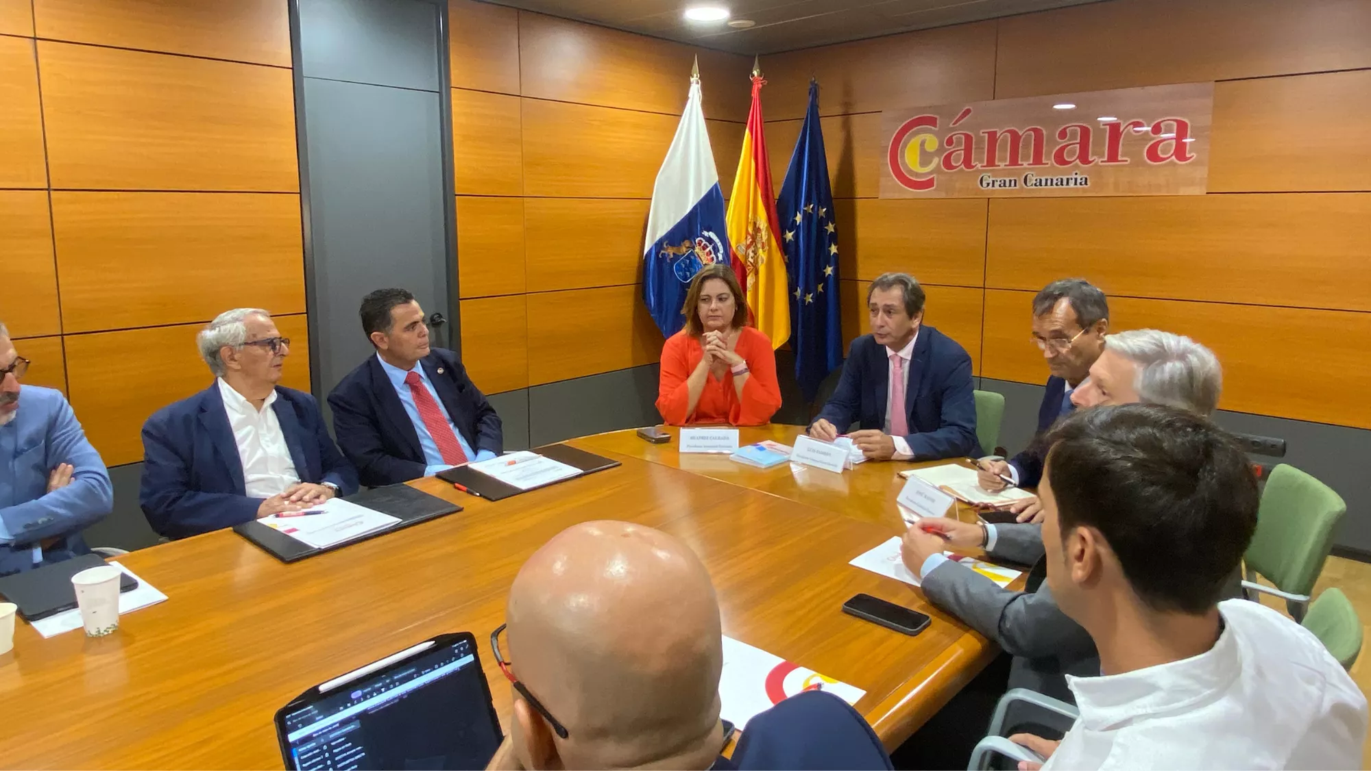 La Cámara de Comercio de Gran Canaria y la Autoridad Portuaria se reúnen para colaborar en la promoción internacional del puerto / ATLÁNTICO HOY